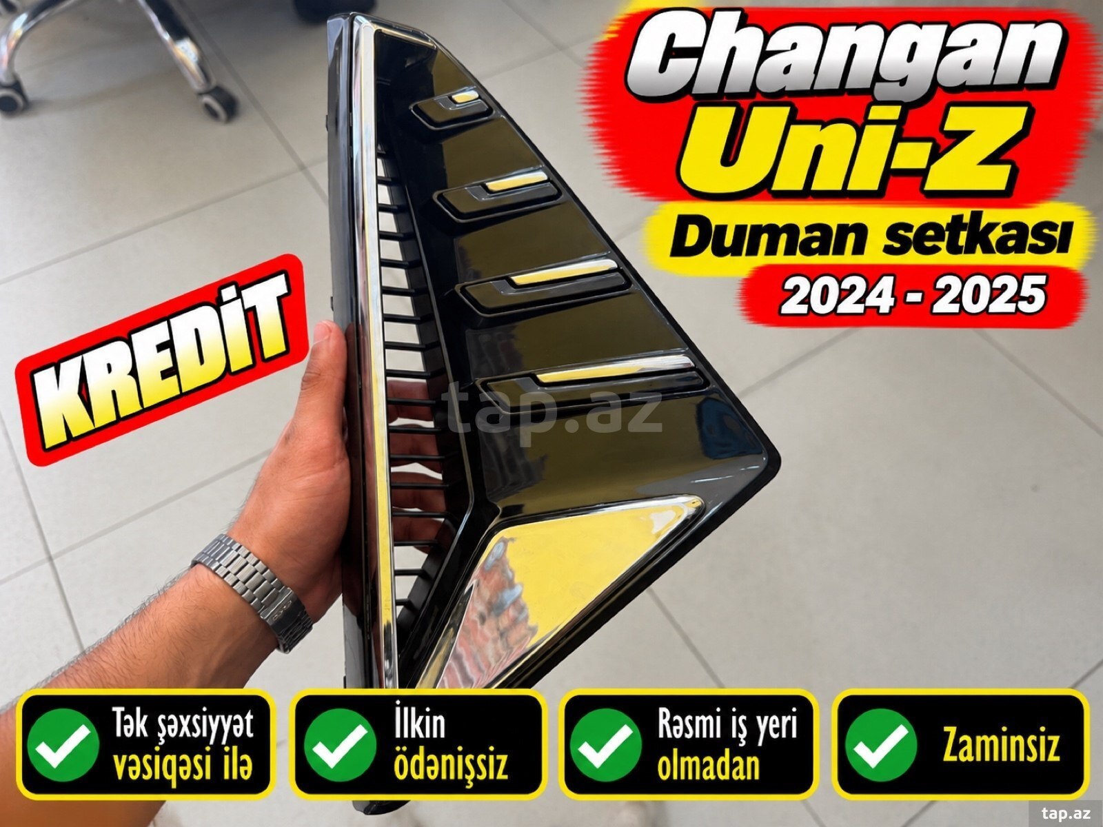 Changan Uni-Z duman farası barmaqlığı