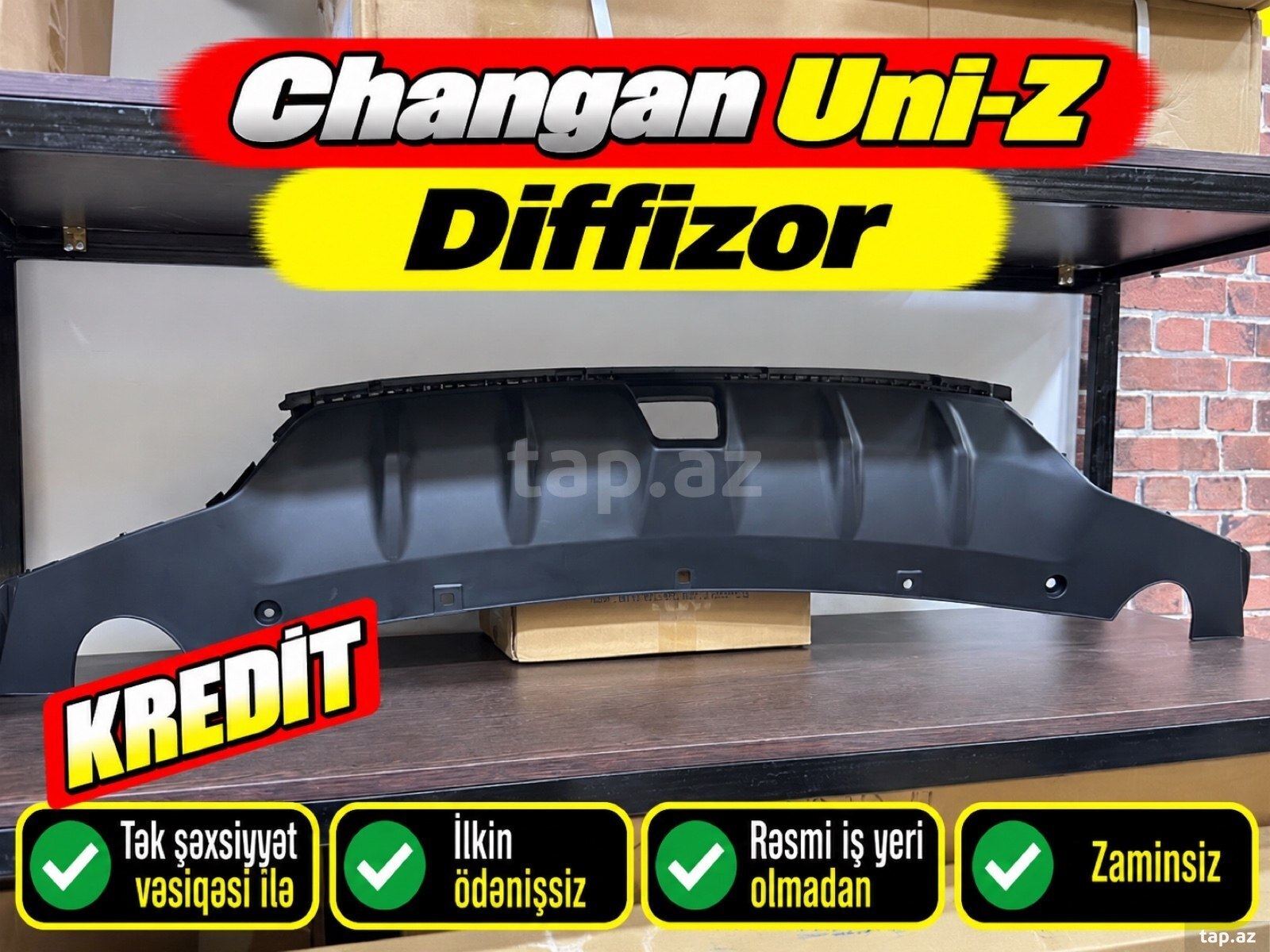 Changan Uni-Z diffuzeri