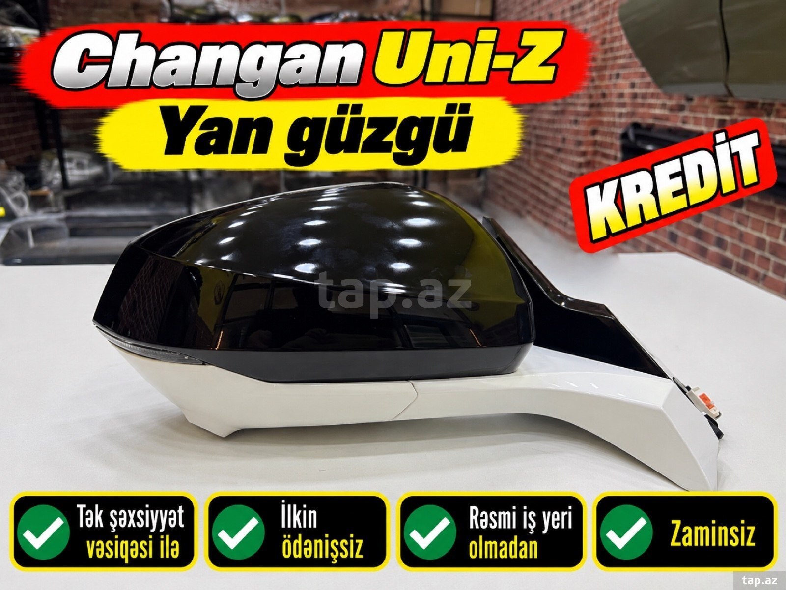 Changan Uni-Z yan güzgüsü