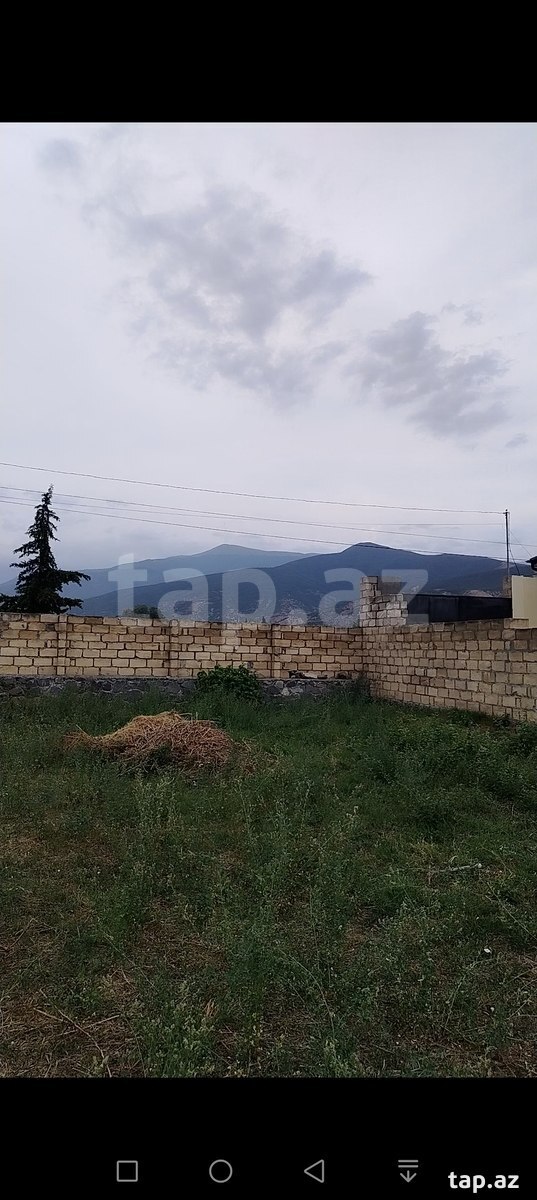 Torpaq satılır, Şəki