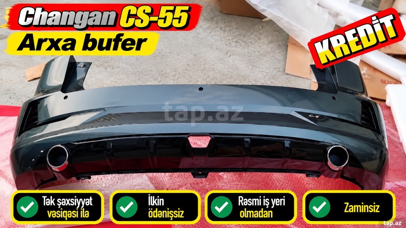 Changan CS55 arxa buferi