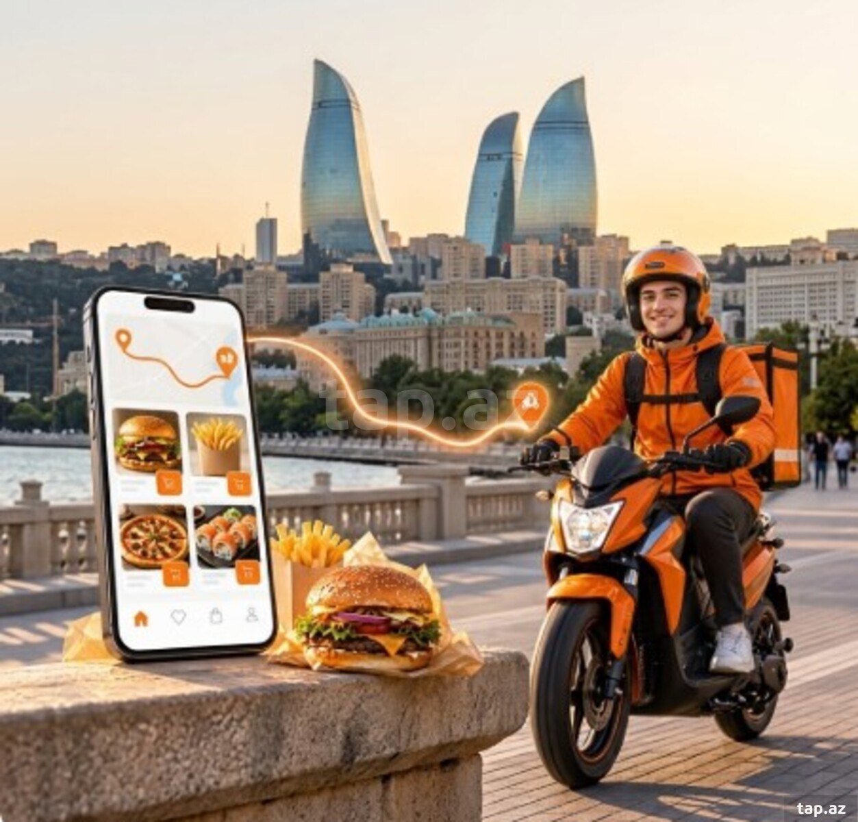 Motokuryer işi axtarıram