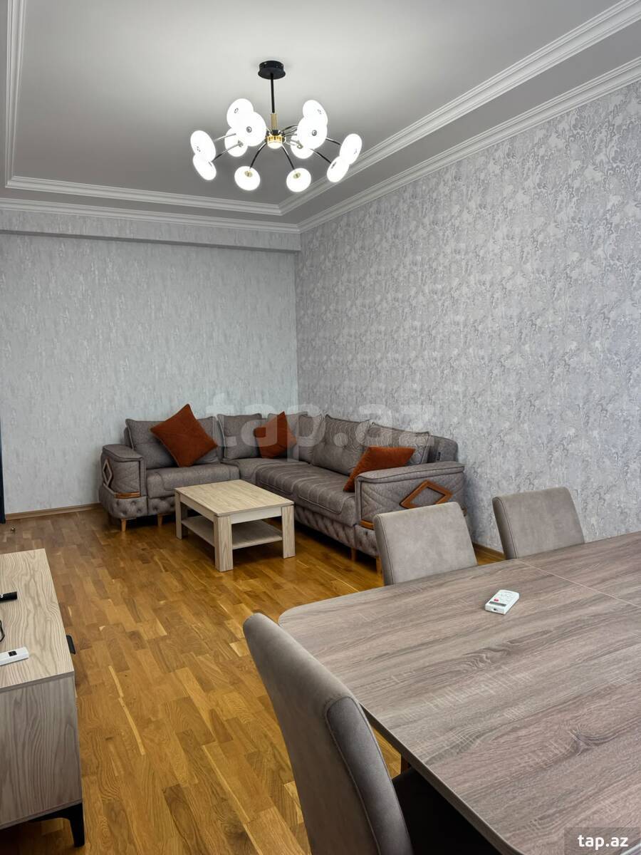 2-otaqlı yeni tikili kirayə verilir, Neftçilər m., 75 m²