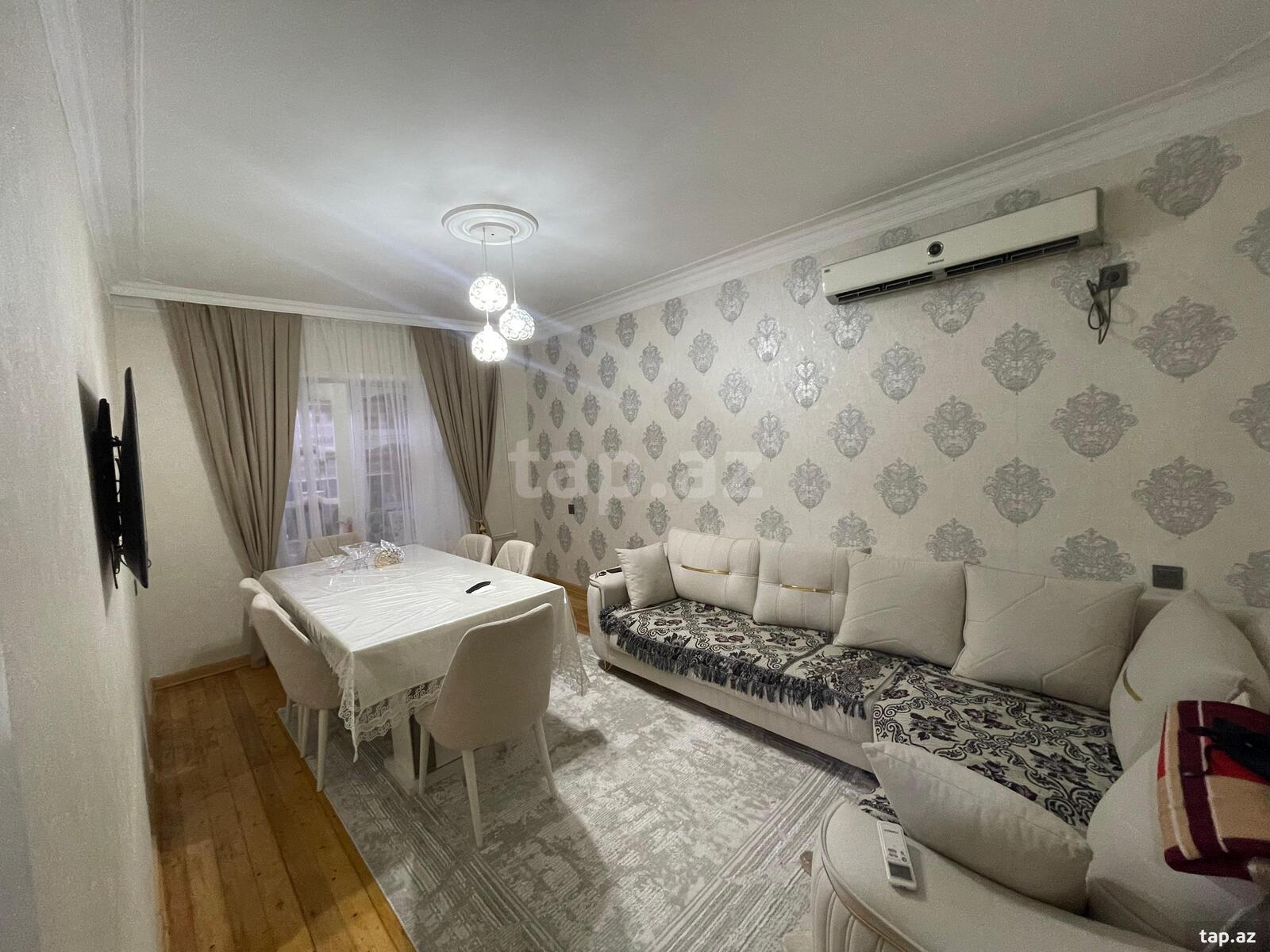 4-otaqlı mənzil, Binəqədi r., 98 m²