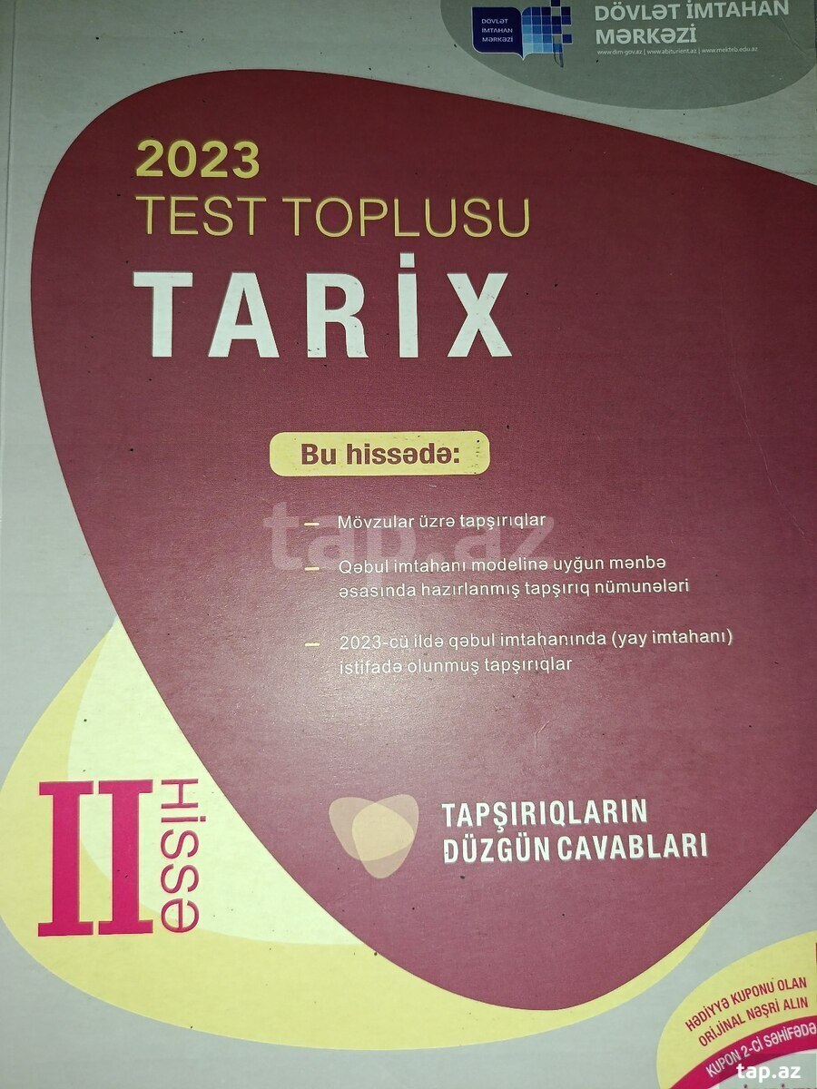 Tarix test toplusu