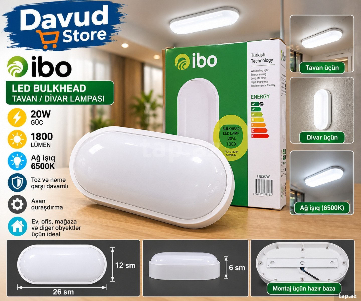 Plafon lampa LED 20W