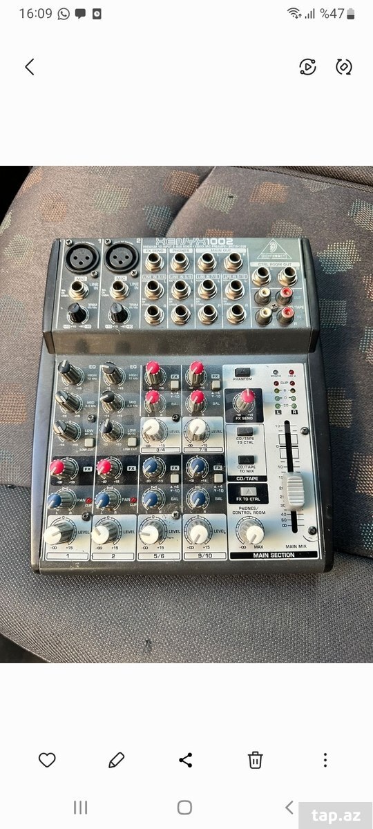 Behringer mikşeri