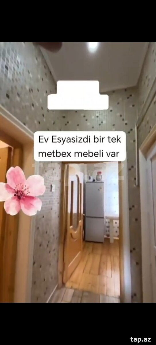2-otaqlı mənzil kirayə verilir, Gəncə ş., 70 m²