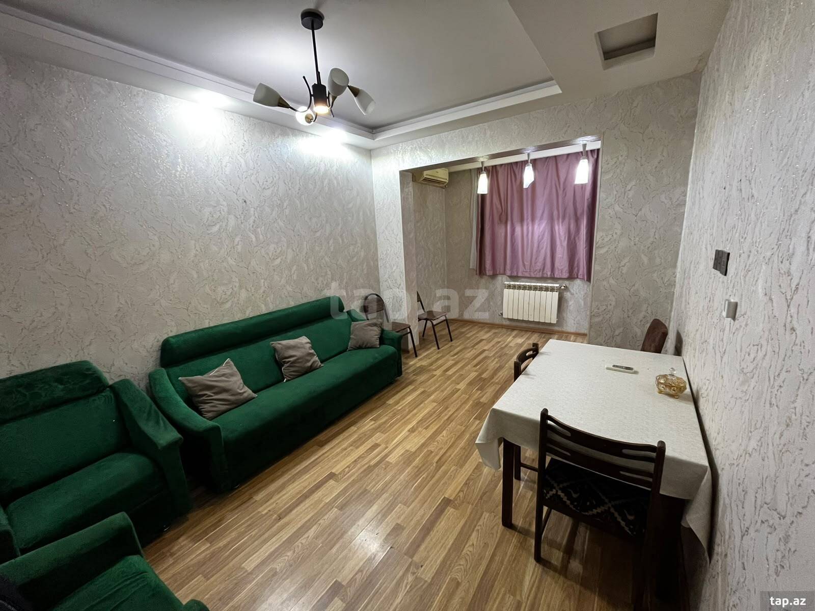 2 otaqlı mənzil kirayə verilir, Nəsimi, Bakı