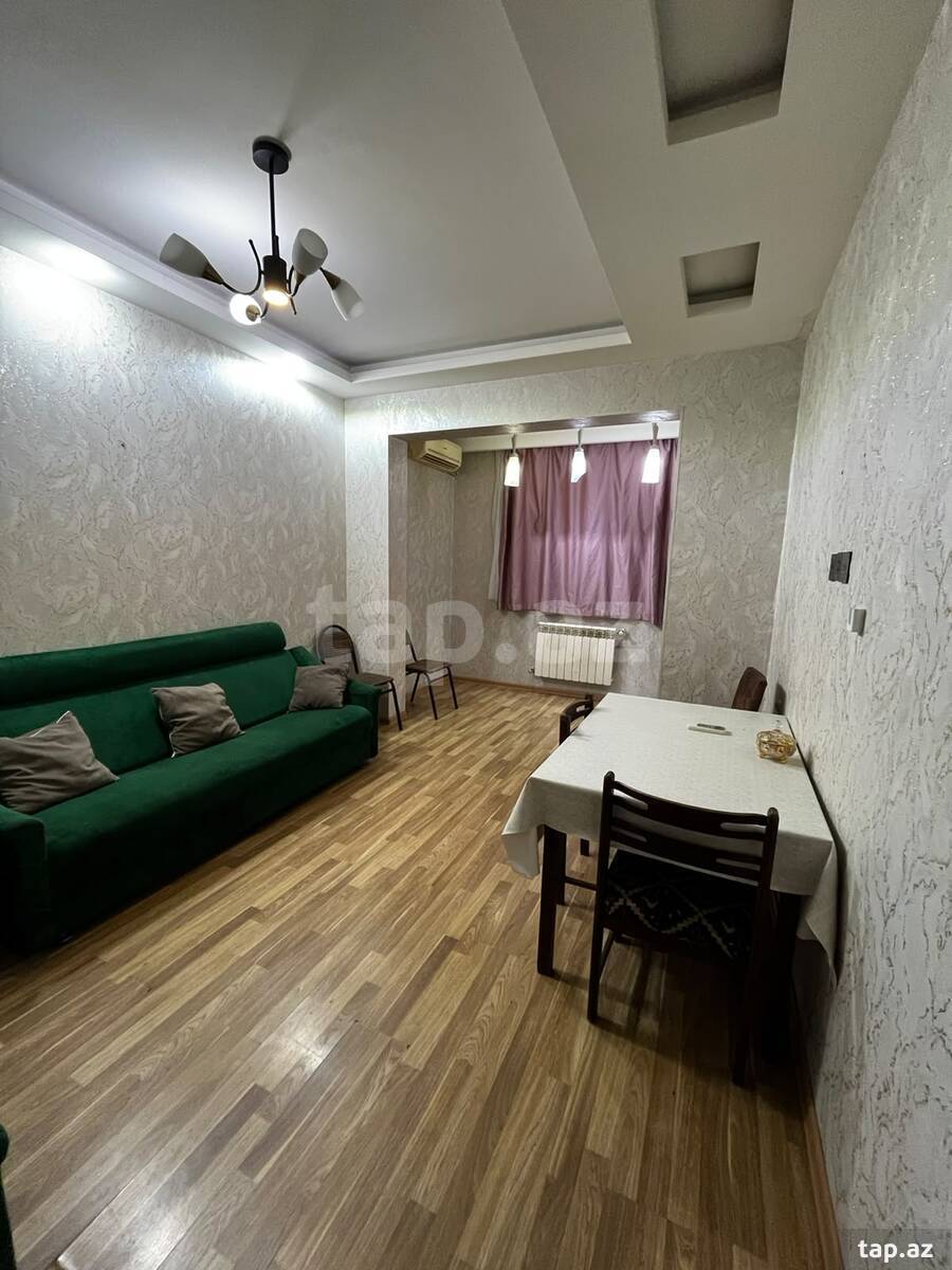 2 otaqlı mənzil kirayə verilir, Nəsimi, Bakı