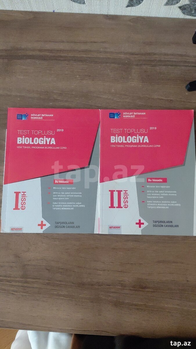 DİM Biologiya topluları və güvən dərs vəsaiti