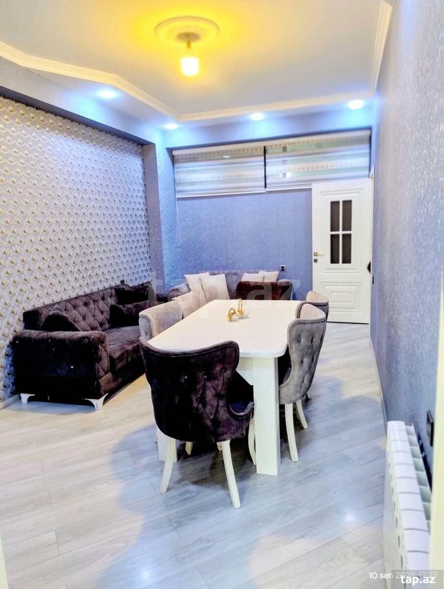2-otaqlı yeni tikili, Gənclik m., 70 m²
