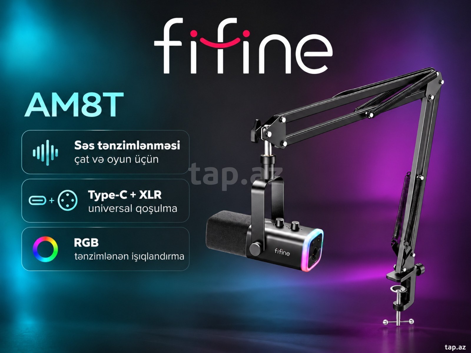 Fifine AmpliGame AM8T