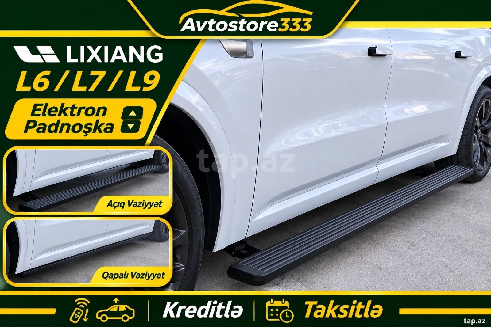 Lixiang L7, L9 elektron yan ayaqaltısı