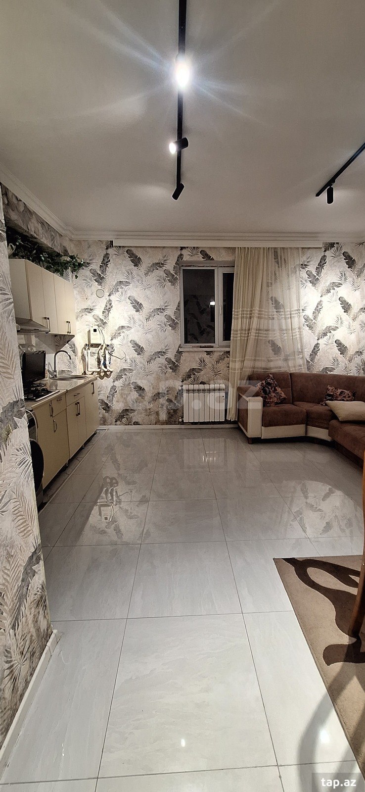 2-otaqlı yeni tikili kirayə verilir, Xırdalan ş., 45 m²