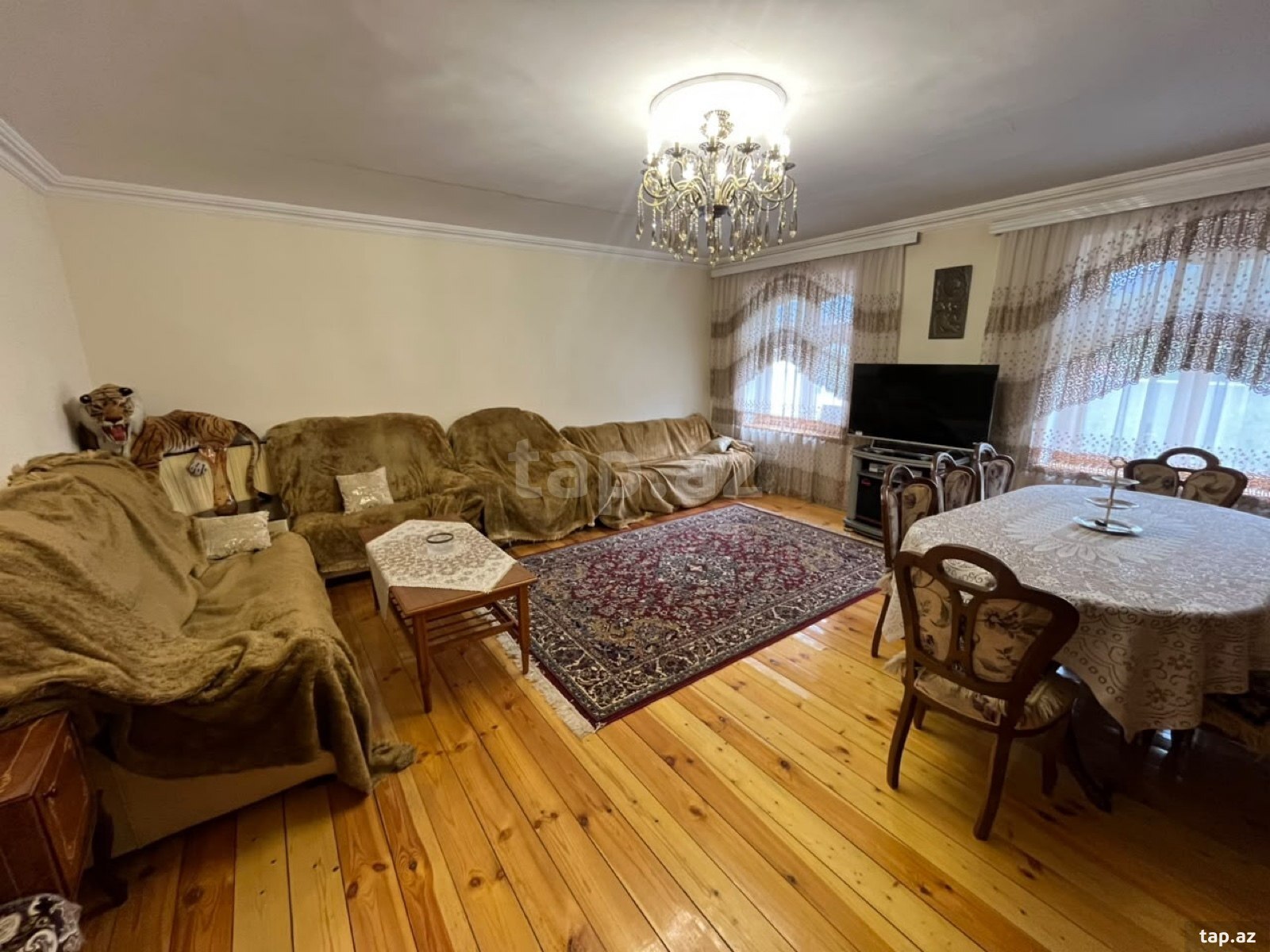4 otaqlı mənzil satılır, Şəki