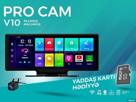 Videoqeydiyyatçı "Pro Cam v10", Bakı almaq Tap.az-da — şəkil #1