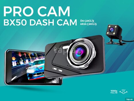 Videoqeydiyyatçı "Dash Cam BX-50", Bakı almaq Tap.az-da — şəkil #1