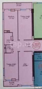 3-otaqlı yeni tikili, Fərman Məlikov küç.2, 127.5 m²