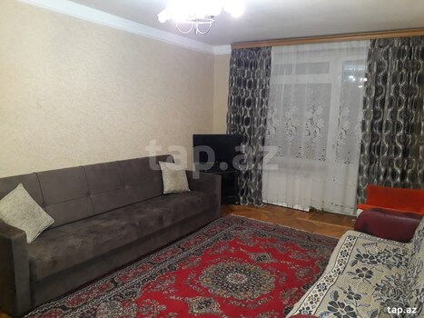 2-otaqlı mənzil kirayə verilir, Elmlər Akademiyası m., 45 m²