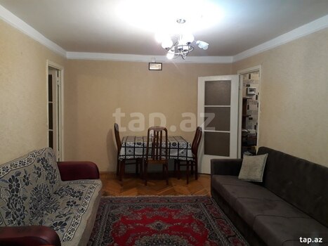 2-otaqlı mənzil kirayə verilir, Elmlər Akademiyası m., 45 m²