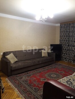 2-otaqlı mənzil kirayə verilir, Elmlər Akademiyası m., 45 m²