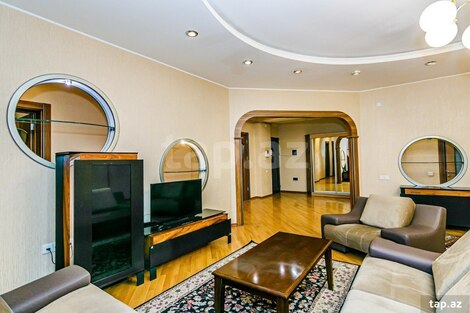4-otaqlı yeni tikili kirayə verilir, R.Behbudov küç., 200 m²