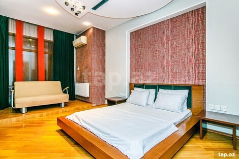 4-otaqlı yeni tikili kirayə verilir, R.Behbudov küç., 200 m²