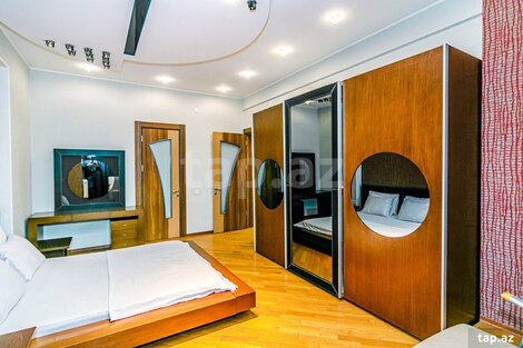 4-otaqlı yeni tikili kirayə verilir, R.Behbudov küç., 200 m²