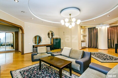 4-otaqlı yeni tikili kirayə verilir, R.Behbudov küç., 200 m²