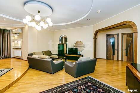 4-otaqlı yeni tikili kirayə verilir, R.Behbudov küç., 200 m²