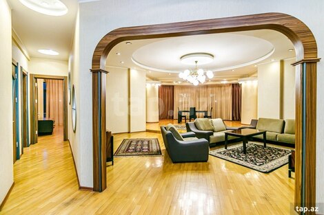 4-otaqlı yeni tikili kirayə verilir, R.Behbudov küç., 200 m²