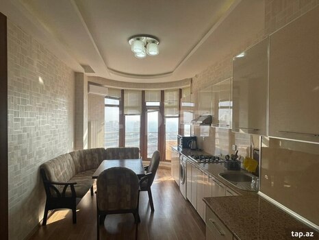 3-otaqlı yeni tikili kirayə verilir, Nəsimi r., 90 m²