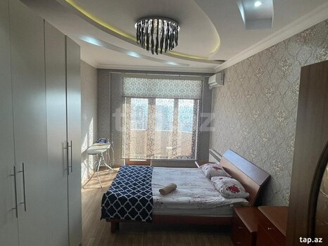 3-otaqlı yeni tikili kirayə verilir, Nəsimi r., 90 m²