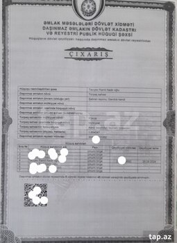 166 sot torpaq sahəsi, Şabran r.