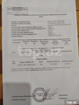 5 sot torpaq sahəsi, Zaqatala r.