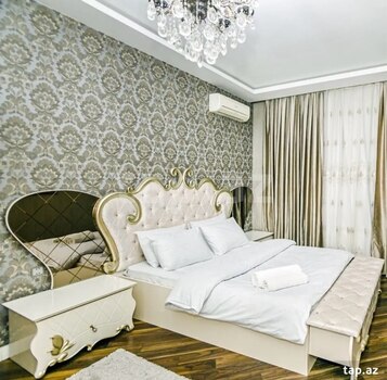3-otaqlı yeni tikili kirayə verilir, 28 May m., 100 m²