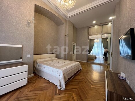 4-otaqlı mənzil kirayə verilir, Səbail r., 200 m²