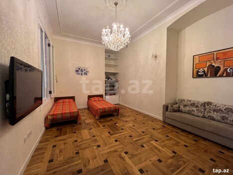4-otaqlı mənzil kirayə verilir, Səbail r., 200 m²