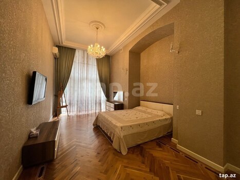 4-otaqlı mənzil kirayə verilir, Səbail r., 200 m²