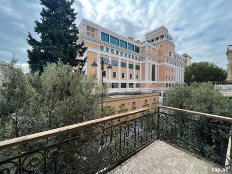 4-otaqlı mənzil kirayə verilir, Səbail r., 200 m²