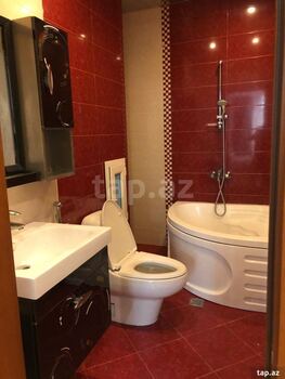 3-otaqlı yeni tikili kirayə verilir, Üzeyir Hacıbəyli küç., 190 m²