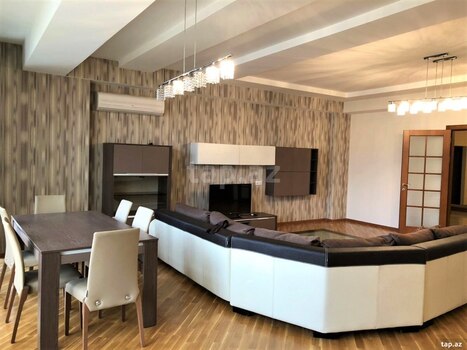 3-otaqlı yeni tikili kirayə verilir, Üzeyir Hacıbəyli küç., 190 m²