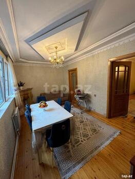 3-otaqlı mənzil kirayə verilir, Sahil m., 80 m²