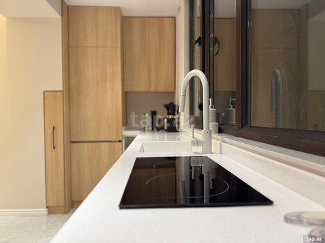 2-otaqlı mənzil kirayə verilir, Sahil m., 50 m²