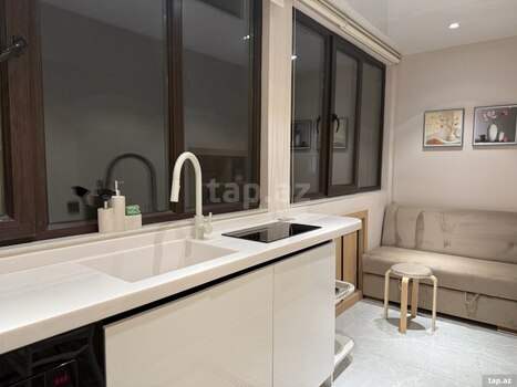 2-otaqlı mənzil kirayə verilir, Sahil m., 50 m²