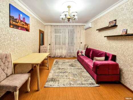 2-otaqlı mənzil kirayə verilir, İçəri Şəhər m., 55 m²