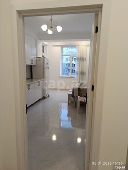 2-otaqlı yeni tikili kirayə verilir, Saray qəs., 52 m²