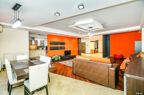 3-otaqlı yeni tikili kirayə verilir, 28 May m., 130 m²
