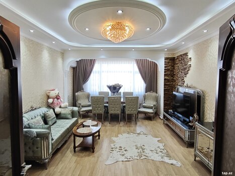 3-otaqlı yeni tikili, Yasamal r., 122 m²